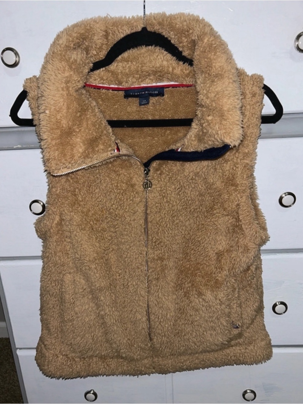 Tommy Hilfiger Plush Fleece Vest Women’s Size Small